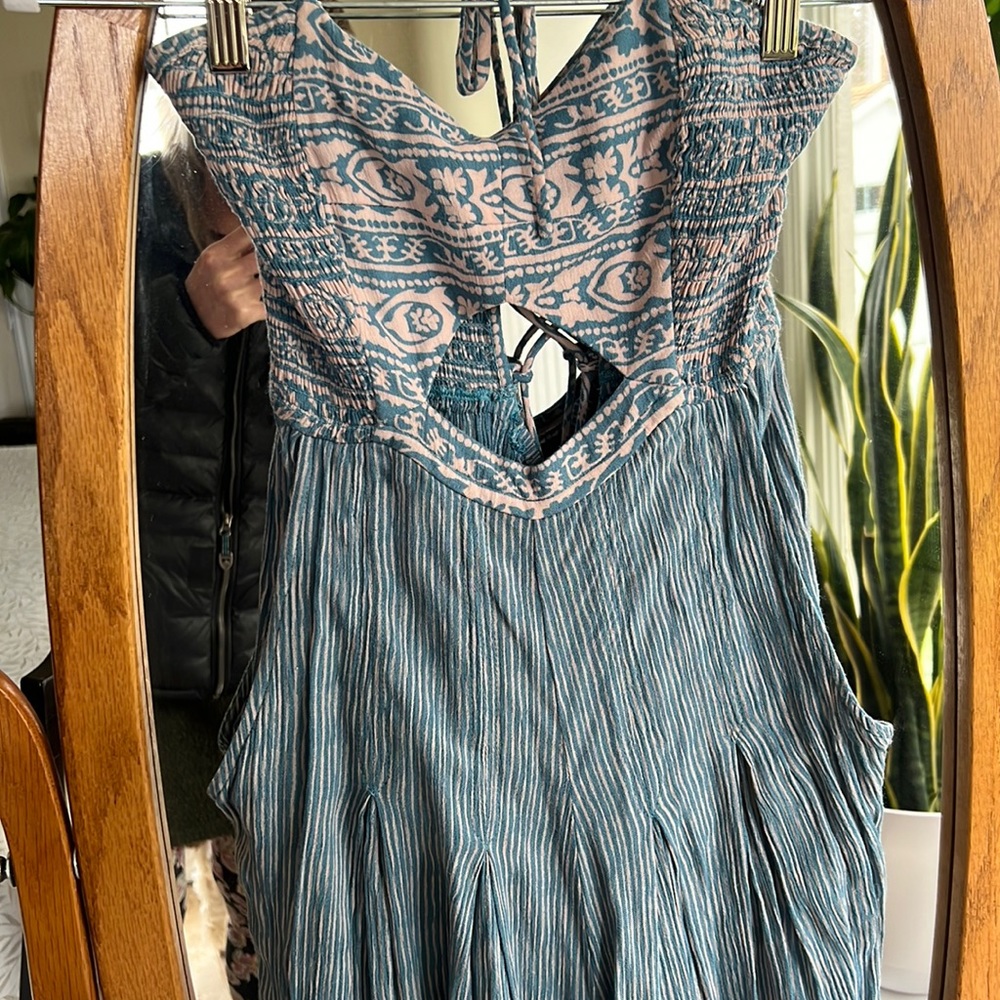 Free People Boho Romper With Pockets!